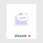 お手紙が大好き シール (シート)