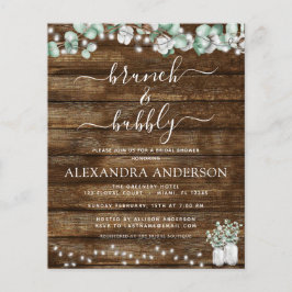 お手軽なユーカリの木製 ラスティック ウッド ブランシュ & バブル