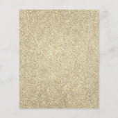 お手軽 ゴールド 60歳誕生日パーティー ディスコボール チラシ (裏面)