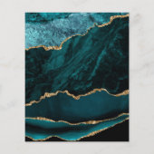 お手頃なターコイズゴールドアゲート 50周年 説明会招待状 (裏面)