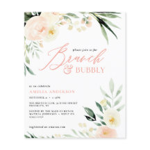 お手頃なブランチ & バブルリー グリーン ピーチ ウォーターカラー