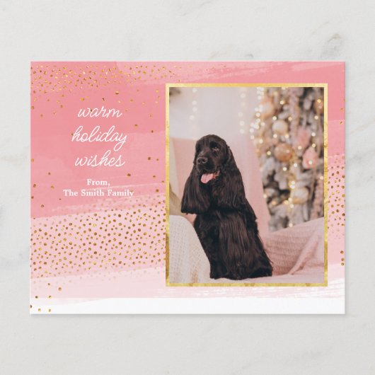 お手頃なモダンなピンクとゴールドの写真 (正面)