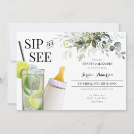 お披露目パーティー 赤ちゃん歓迎の招待状 招待状