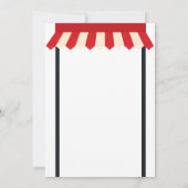 お招きねこ 招待状 (裏面)