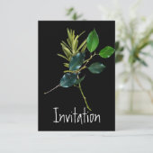 お招きクッキングパーティ 招待状 (スタンド正面)