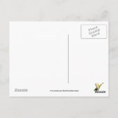 お招き頂きありがとうございます ポストカード (裏面)