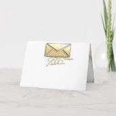 お招待され前 招待状 (裏面)