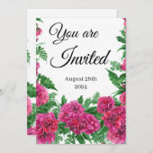 お招招待されき 招待状 (正面/裏面)