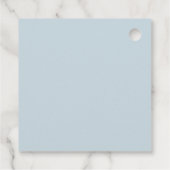 お揃いのハンマーと泡立て器 カップルシャワー フェイバータグ (裏面)