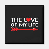 お揃いのペア バレンタイン 面白いセット マグネット (正面)