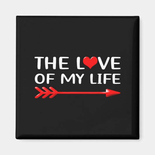 お揃いのペア バレンタイン 面白いセット マグネット (正面)