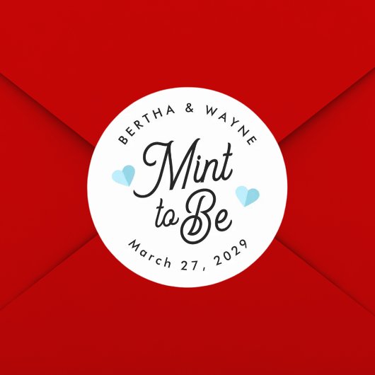 お揃いのモダンな特別な贈り物 ラウンドシール