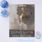 お救前の将来の救水 チラシ (シングル)