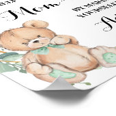 お救済母さん名前にベアシャワー ポスター (角)