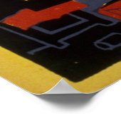 お救済近1936ヴィンテージWPAポスター ポスター (角)