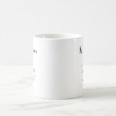 お断りコーヒーを飲む コーヒーマグカップ (中央)