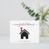 お新居まいりおめでとうございます ポストカード (スタンド正面)