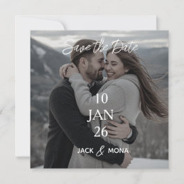 お日柄を大切に シンプルモダンな結婚式のオーダーメイド セーブザデート