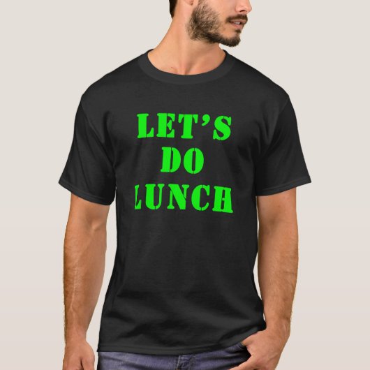 お昼ごはん3 Tシャツ (正面)
