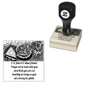 お昼ご飯よく食べる ラバースタンプ (押印)