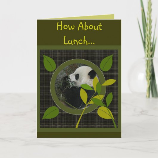 お昼は…招待状 招待状 (正面)