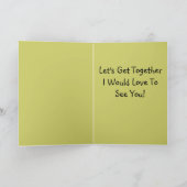 お昼は…招待状 招待状 (内部)