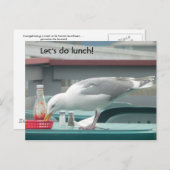 「お昼を食べよう!」 ポストカード (正面/裏面)