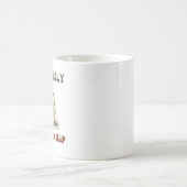 お昼寝をしそうな人 コーヒーマグカップ (中央)