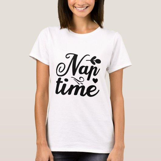 お昼寝タイム Tシャツ (正面)