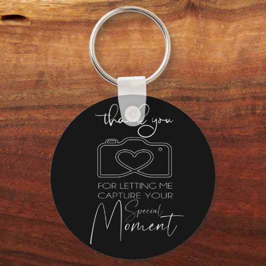 お時間を頂き、ありがとうございました キーホルダー (正面)