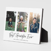 お最高のじいちゃん永遠の父の日プラーク フォトプラーク (側面)