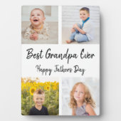 お最高のじいちゃんEver Photo Collage Father's Day フォトプラーク (正面)