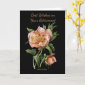 お最高のの退職を希望する カード (黄色い花)