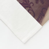 お最高の前の名前を愛するおばあちゃん写真コラージュ フリースブランケット (角)