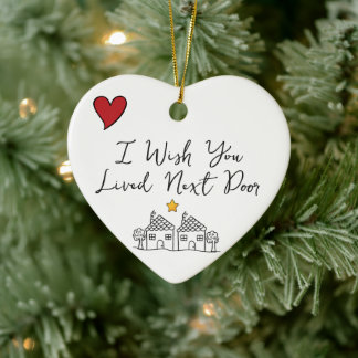 お最高の友達に贈り物 セラミックオーナメント