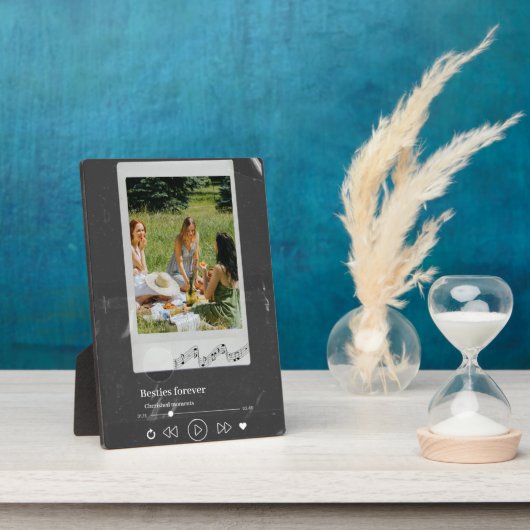 お最高の友達_ベスティーズ写真コラージプラーク フォトプラーク (側面)