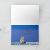 お最高の客様の誕生日と全体に対する願い カード (内部)