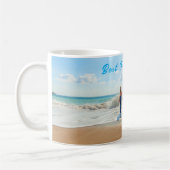 お最高の家族の写真コーヒーマグと文字 コーヒーマグカップ (左)