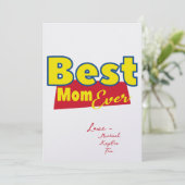 お最高の母さんおもちゃストーリーお母さんのファンクラブカード 招待状 (スタンド正面)