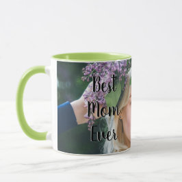 お最高の母さんお母さんの写真はこちら マグカップ