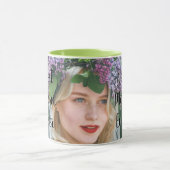 お最高の母さんお母さんの写真はこちら マグカップ (中央)