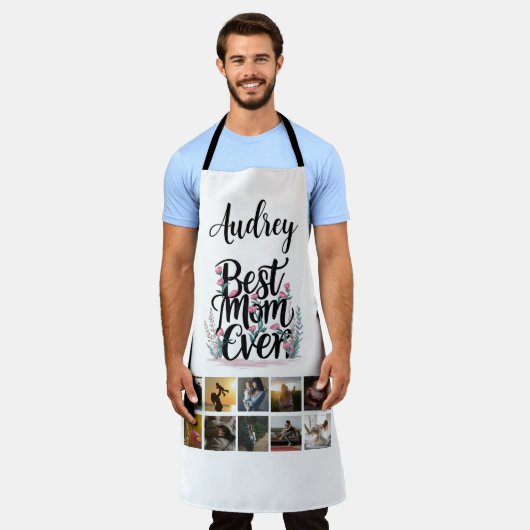 お最高の母さんの日の贈り物を記念して エプロン (着用した状態)