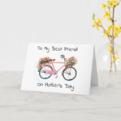 「お最高の母さんの日」の*FRIEND* カード (黄色い花)