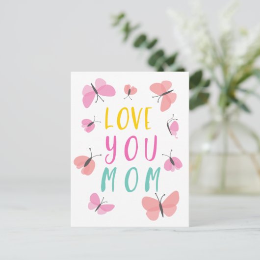 お最高の母さんの素晴らし願い ポストカード (スタンド正面)