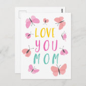 お最高の母さんの素晴らし願い ポストカード (正面/裏面)