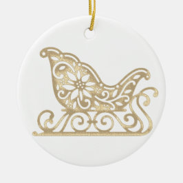 「お最高の母さんは今まで」トナカイ セラミックオーナメント