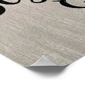 お最高の母さんピンクの水色の花のポスター ポスター (角)