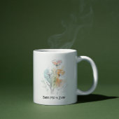 お最高の母さんマグカップお花 コーヒーマグカップ