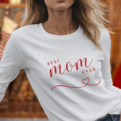 「お最高の母さん今まで」パジャマのトップスリープウェア Tシャツ