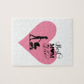 「お最高の母さん今まで – 心のこもった瞬間」 ジグソーパズル (横)